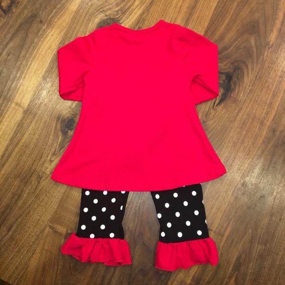 Reindeer Tunic & Pant Set 2T ~ NWT - Picture 3 of 5